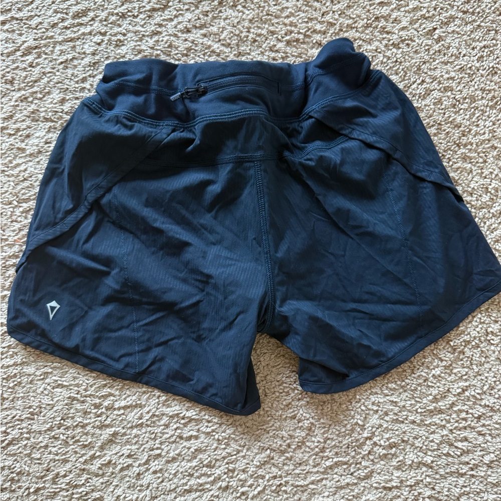 ivivva by Lululemon Girls Swift Running Shorts in Navy – Size 14 - Picture 2 of 2